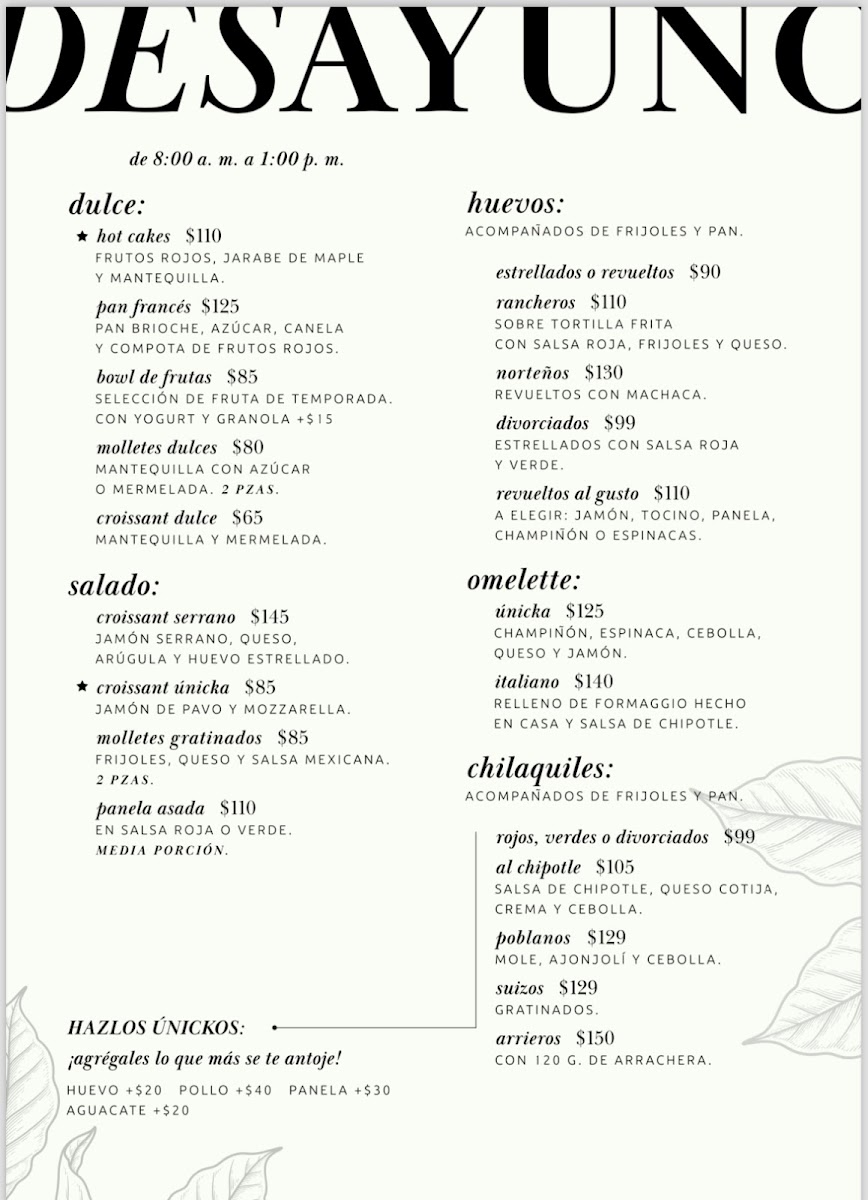 Menu La Unicka Taza-4